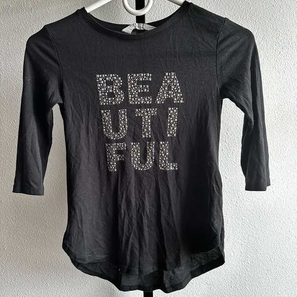 H&M Black Long Sleeve Tee - Picture 1 of 4